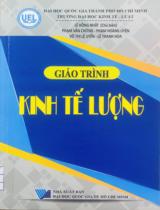 Giáo trình kinh tế lượng / Lê Hồng Nhật (cb); Phạm Văn Chững, Phạm Hoàng Uyên,…