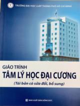 Giáo trình tâm lý học đại cương / Phan Thị Kim Ngân, Phạm Văn Dinh chủ biên