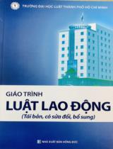 Giáo trình luật lao động (Tái bản, có sửa đổi, bổ sung) / Trần Hoàng Hải chủ biên