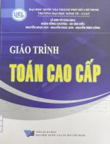 Giáo trình toán cao cấp / Lê Anh Vũ (cb); Đoàn Hồng Chương, Hà Văn Hiếu,…