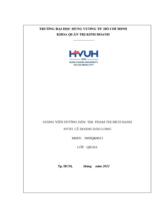 Nâng cao hoạt động vận tải cho dịch vụ Logistics tại công ty TNHH Paris Logistics / Lê Hoàng Bảo Long, Người hướng dẫn Phạm Thị Bích Hạnh