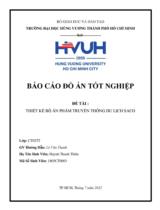 THIẾT KẾ BỘ ẤN PHẨM TRUYỀN THÔNG DU LỊCH SACO : Huỳnh Thanh Thiên; Người hướng dẫn Lê Văn Thanh