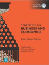 Statistics for Business and Economics, Global Edition / Paul Newwbold, William L. Carlson, Betty M. Thorne