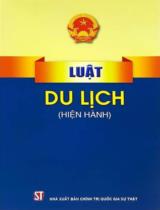 Luật du lịch (hiện hành) / Phạm Minh Tuấn