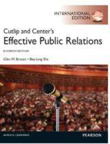 Cutlip and Center's Effective Public Relations / Glen M. Broom, Bey - Ling Sha