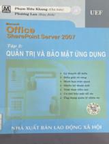 Quản trị và bảo mật ứng dụng (Tập 2) / Phạm Hữu Khang; Phương Lan