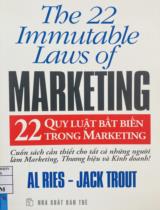 22 Quy luật bất biến trong marketing =The 22 immutable laws of marketing / Al Ries, Jack Trout; Biên dịch: Phạm Đoan Trang, Lê Khánh Vy,...