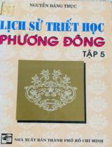 Lịch sử Triết học phương đông tập 5 / Nguyễn Đăng Thục