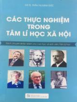 Các thực trạng trong tâm lý học xẽ hội / Trần Thị Minh Đức