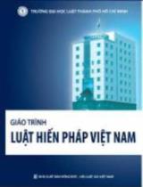 Giáo trình luật hiến pháp Việt Nam / Vũ Văn Nhiêm (cb.)