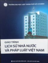 Giáo trình lịch sử nhà nước và pháp luật Việt Nam / Nguyễn Thị Thương Huyền