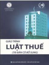 Giáo trình Luật thuế / Nguyễn Thị Thủy