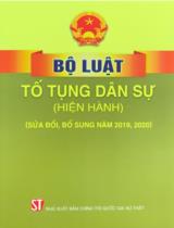 Bộ luật tố tụng dân sự (hiện hành) (sửa đổi, bổ sung năm 2019, 2020)