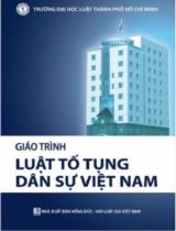 Giáo trình luật tố tụng dân sự Việt Nam (Nối bản)