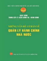 Giáo trình trung cấp lý luận chính trị : Quản lý hành chính nhà nước