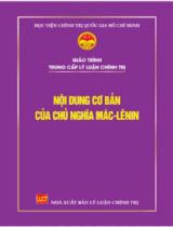 Giáo trình trung cấp lý luận chính trị : Nội dung cơ bản của chủ nghĩa Mác-Lênin