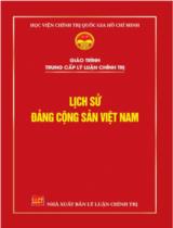 Giáo trình trung cấp lý luận chính trị : Lịch sử Đảng Cộng sản Việt Nam