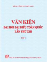 Văn kiện Đại hội đại biểu toàn quốc lần thứ XIII, tập 1 / Đảng Cộng sản Việt Nam