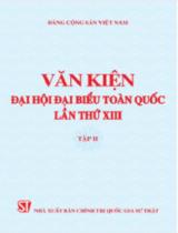 Văn kiện Đại hội Đại biểu toàn quốc lần thứ XIII, Tập II / Đảng Cộng sản Việt Nam