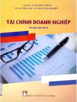 Tài chính doanh nghiệp / Bùi Hữu Phước (cb); Lê Thị Lanh, Phan Thị Nhi Hiếu